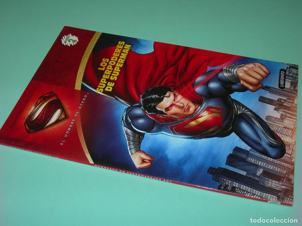 C&oacute;mics: LOS SUPERPODERES DE SUPERMAN - EL HOMBRE DE ACERO - FRANK WHITMAN - EDICIONES LABERINTO - - Foto 2