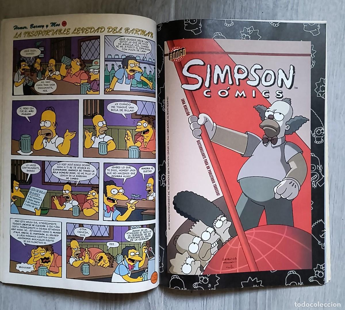 C&oacute;mics: COMIC LOS SIMPSON &rdquo;NO PUEDO IMPEDIRLO&rdquo; - BONGO ENTERTAINMENT - A&Ntilde;O 2004 - Foto 3