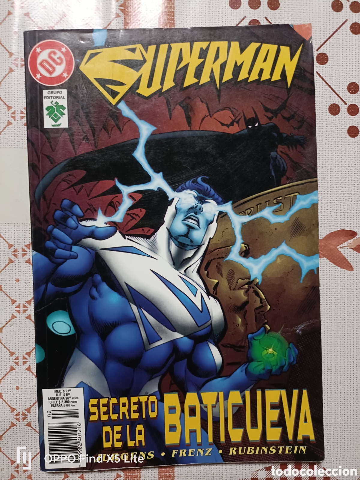 C&oacute;mics: C&oacute;mic Superman Secreto de la Baticueva -DC- 1&deg; Edici&oacute;n 1998 - Foto 1