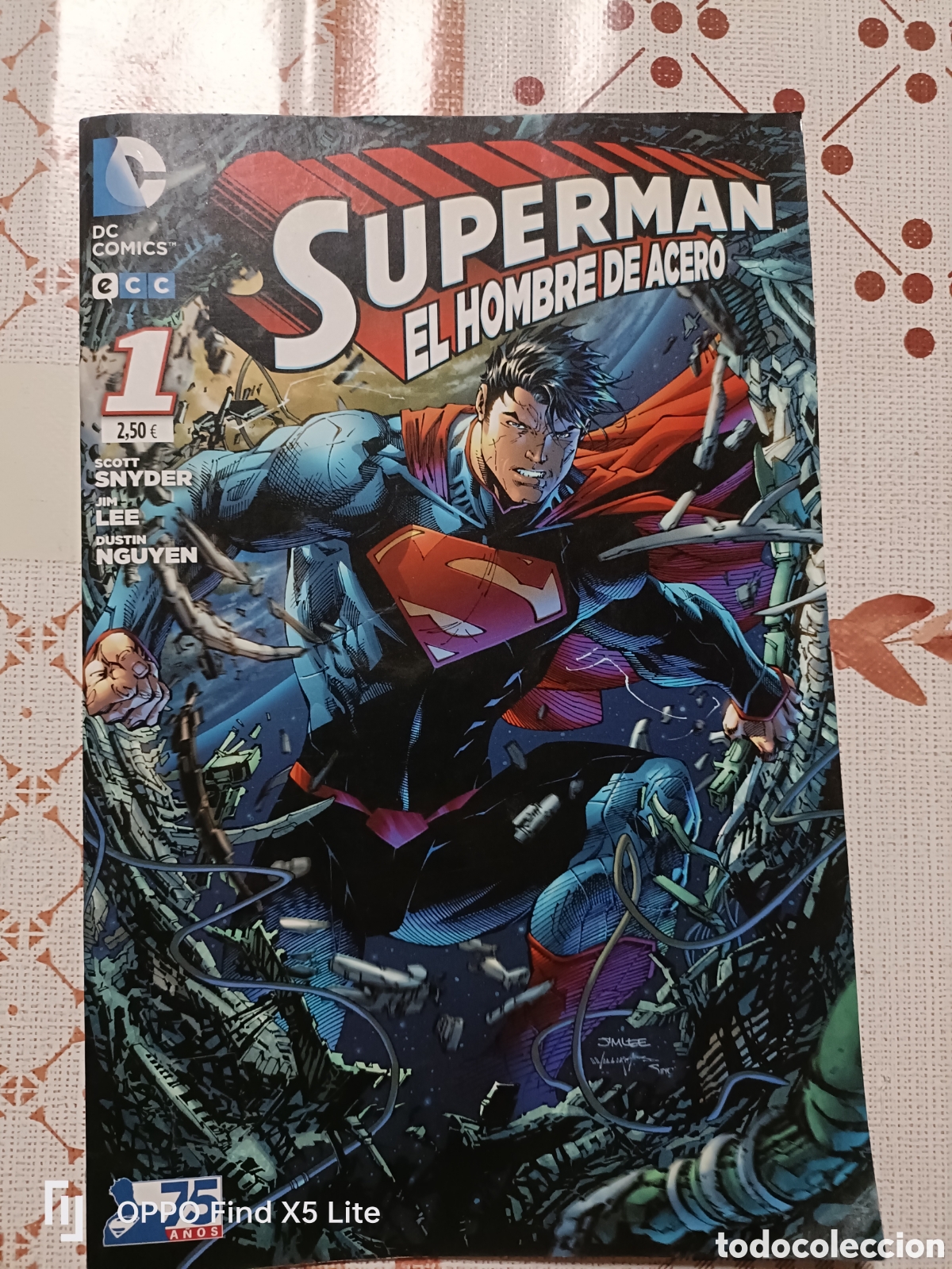 C&oacute;mics: C&oacute;mic Superman El Hombre de acero n&deg; 1 -DC- 75 a&ntilde;os - Foto 1