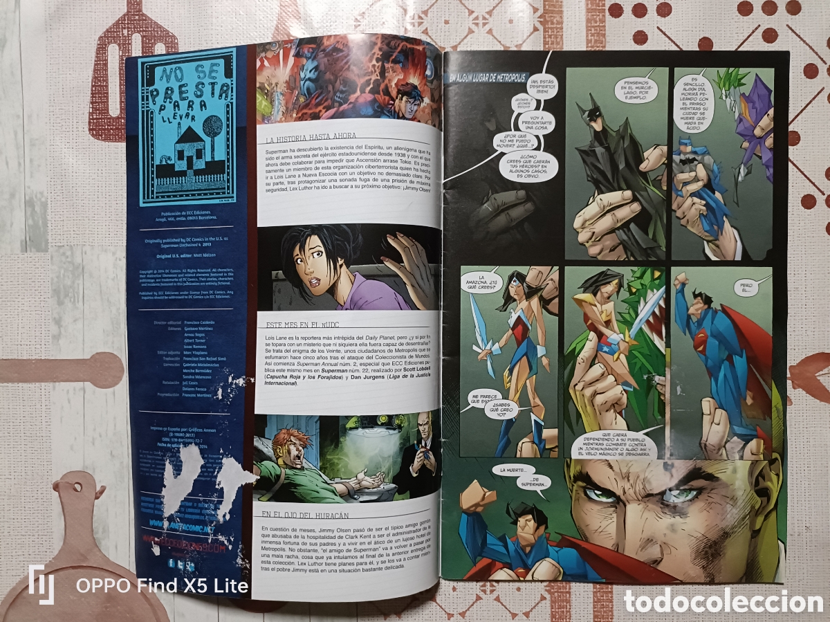 C&oacute;mics: C&oacute;mic Superman El Hombre de Acero n&deg; 4 -DC- 75 a&ntilde;os - Foto 2