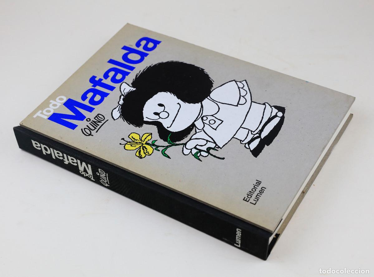 C&oacute;mics: TODO MAFALDA, QUINO. ED. LUMEN. 1992. 23,5X32CM. - Foto 1