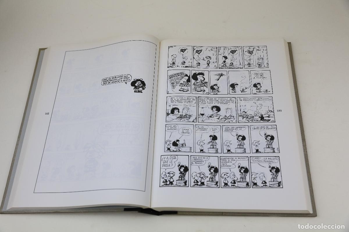 C&oacute;mics: TODO MAFALDA, QUINO. ED. LUMEN. 1992. 23,5X32CM. - Foto 2