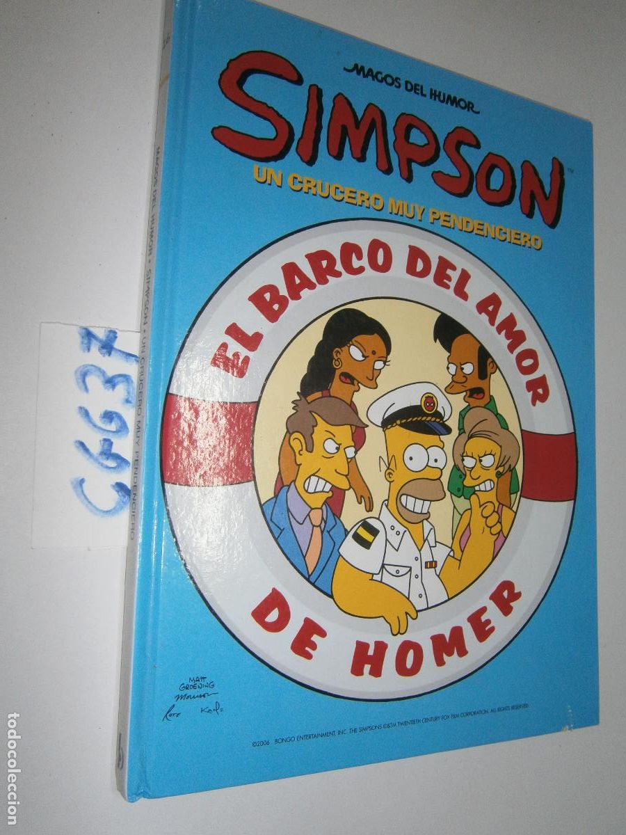C&oacute;mics: COMIC LOS SIMPSON - EL BARCO DEL AMOR - Foto 1