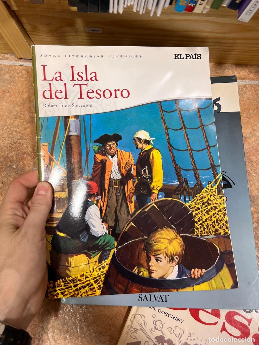 C&oacute;mics: COMIC6 LA ISLA DEL TESORO, R L STEVENSON, JOYAS LITERARIAS, GRAPA, A4 - Foto 1