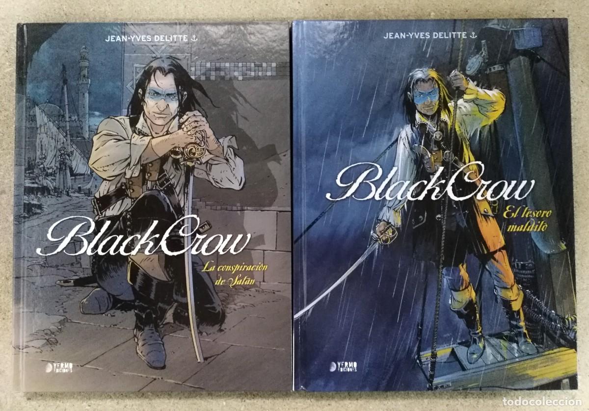 C&oacute;mics: Black Crow.Jean-Yves Delitte.Completa. 2 Tomos.Yermo - Foto 1