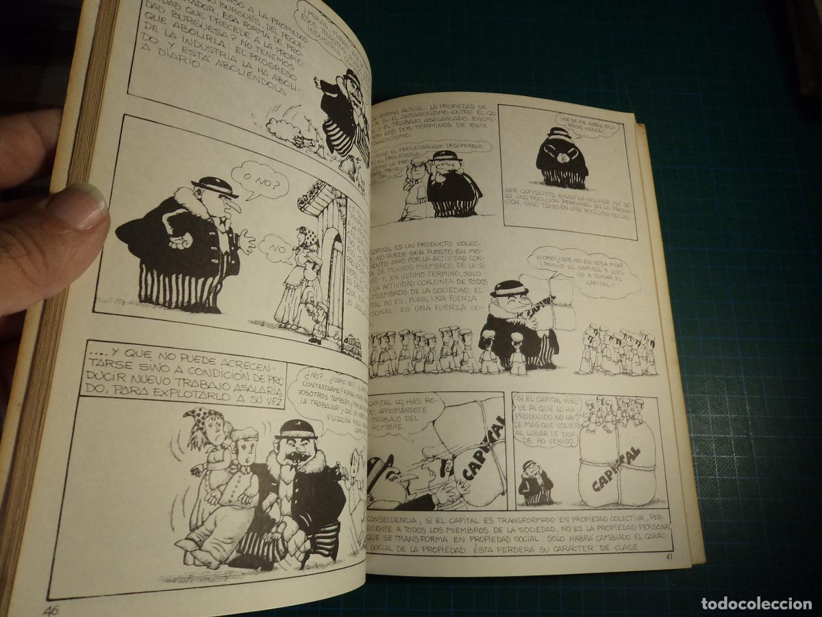 C&oacute;mics: Manifiesto comunista. Carlos Marx. Tusquets editor. - Foto 2