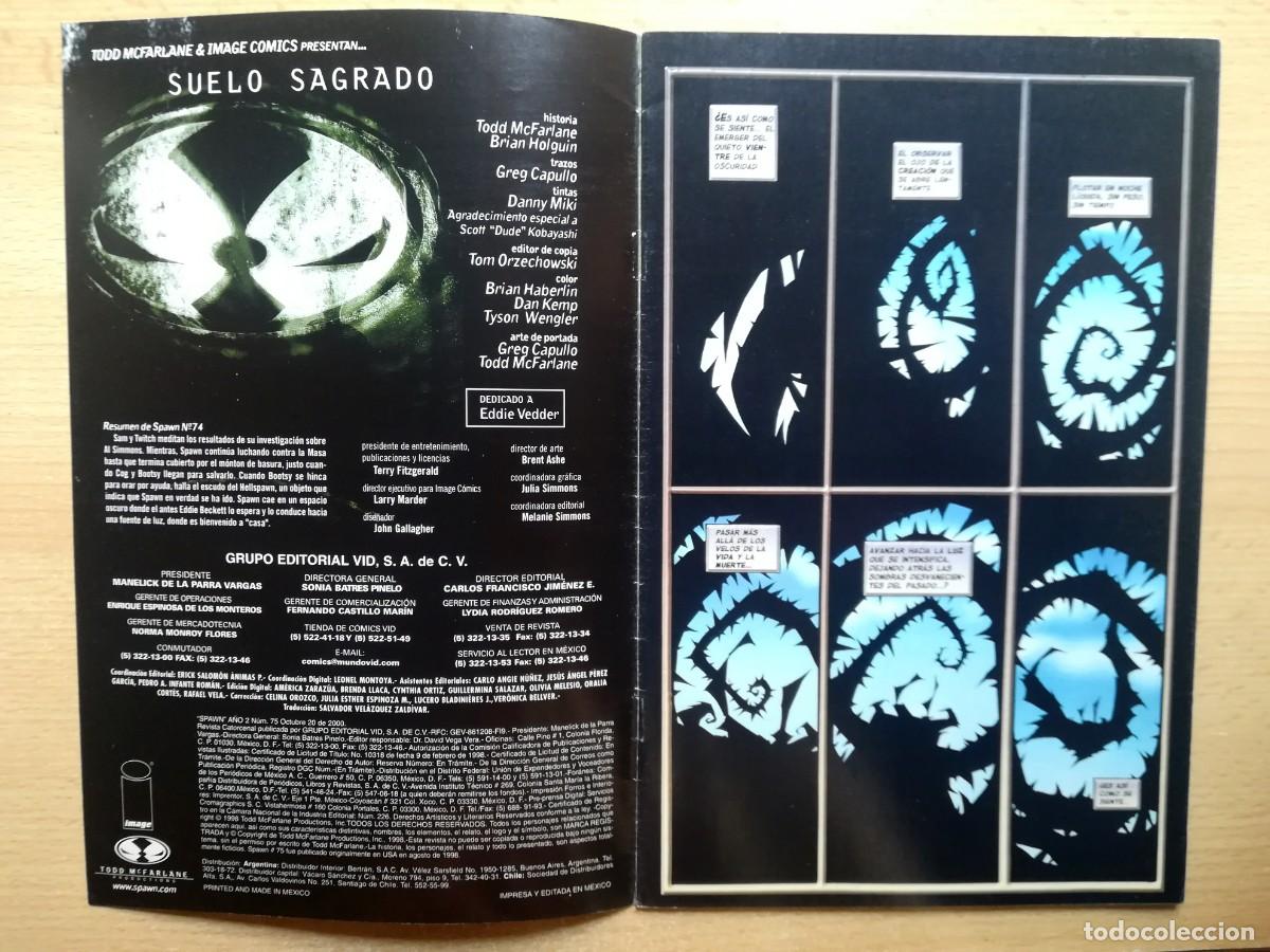 C&oacute;mics: Spawn N&ordm; 75. Suelo Sagrado. Image. - Foto 2