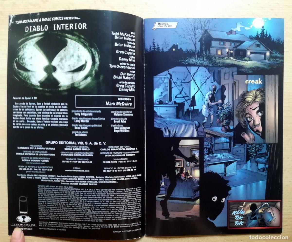 C&oacute;mics: Spawn N&ordm; 81. Diablo Interior. Image. - Foto 2