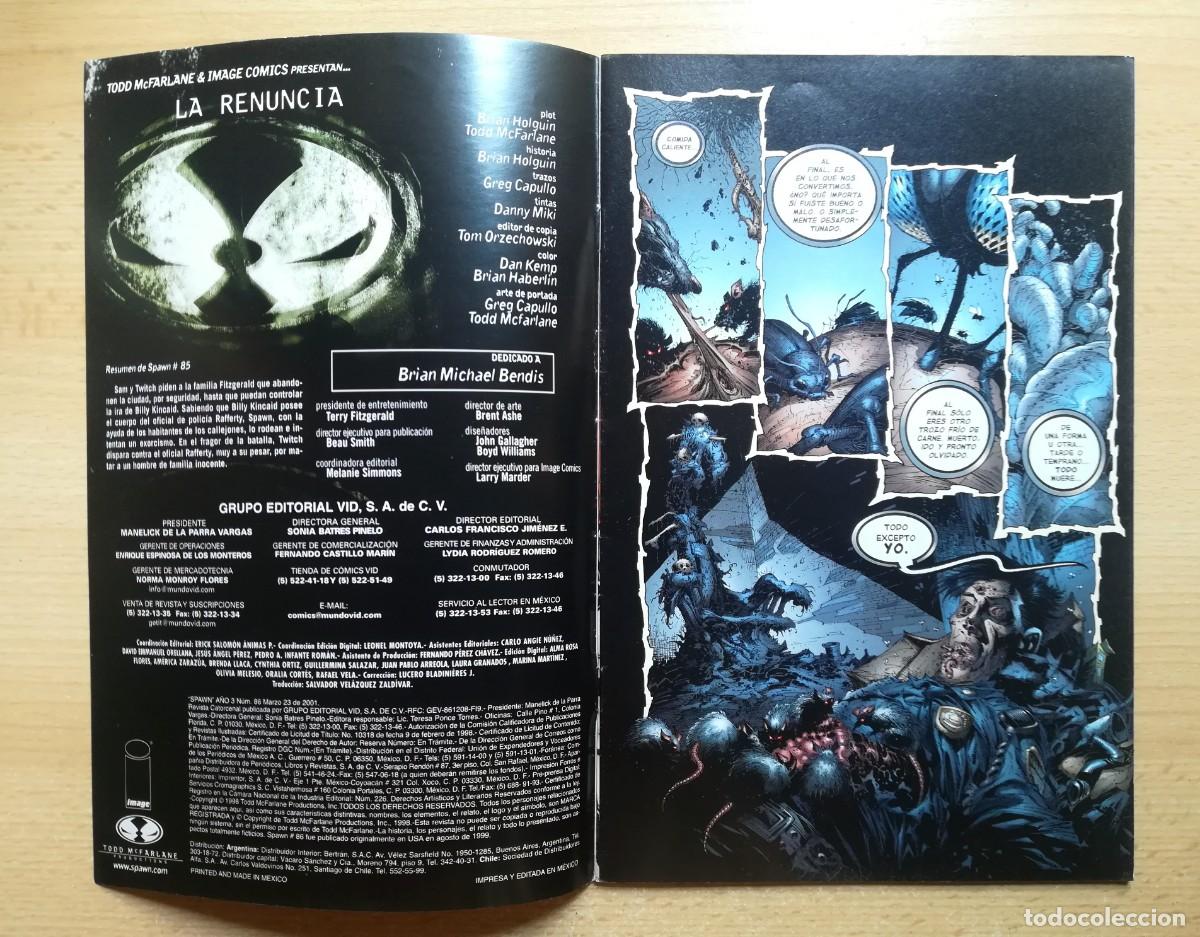 C&oacute;mics: Spawn N&ordm; 86. La Renuncia. Image. - Foto 2