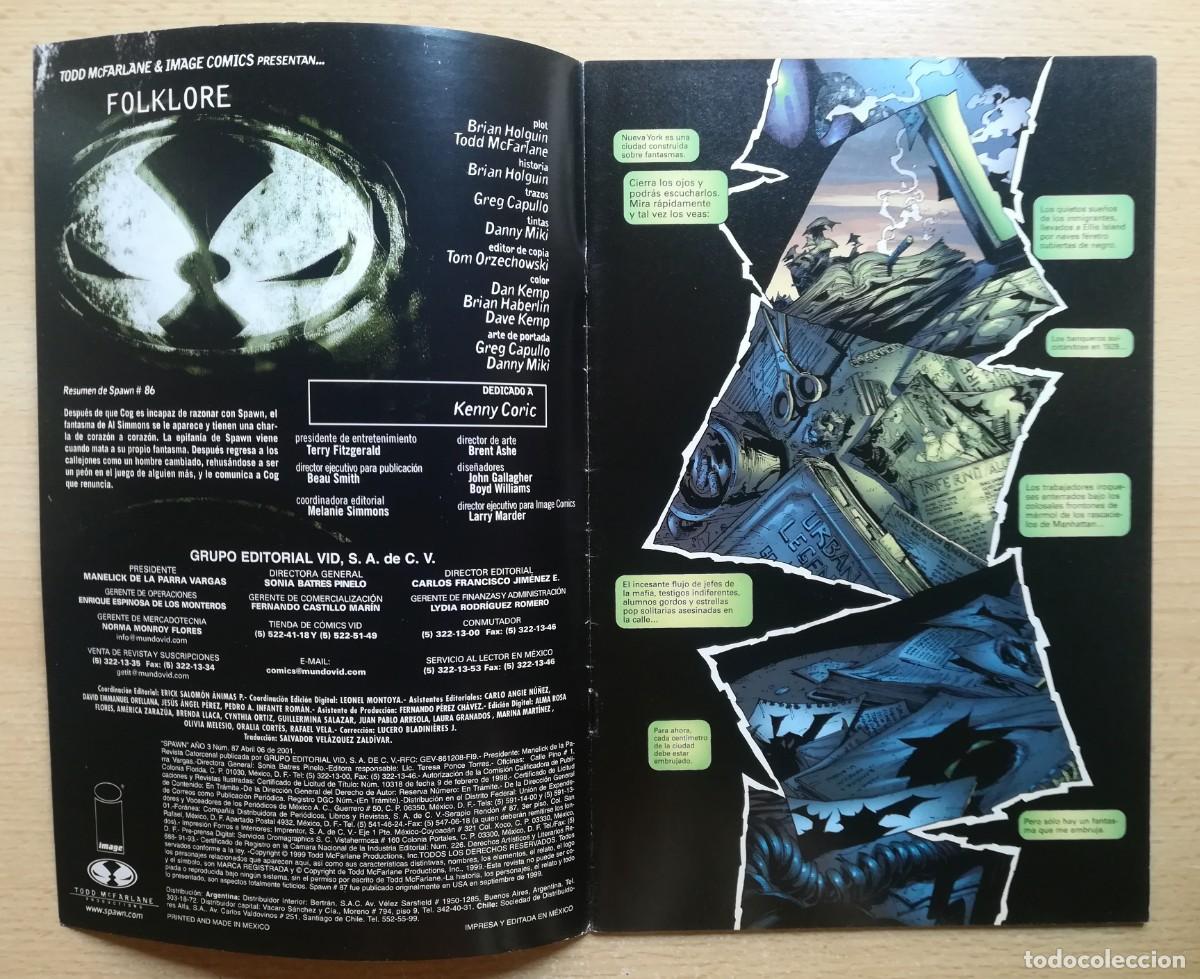 C&oacute;mics: Spawn N&ordm; 87. Folklore. Image. - Foto 2