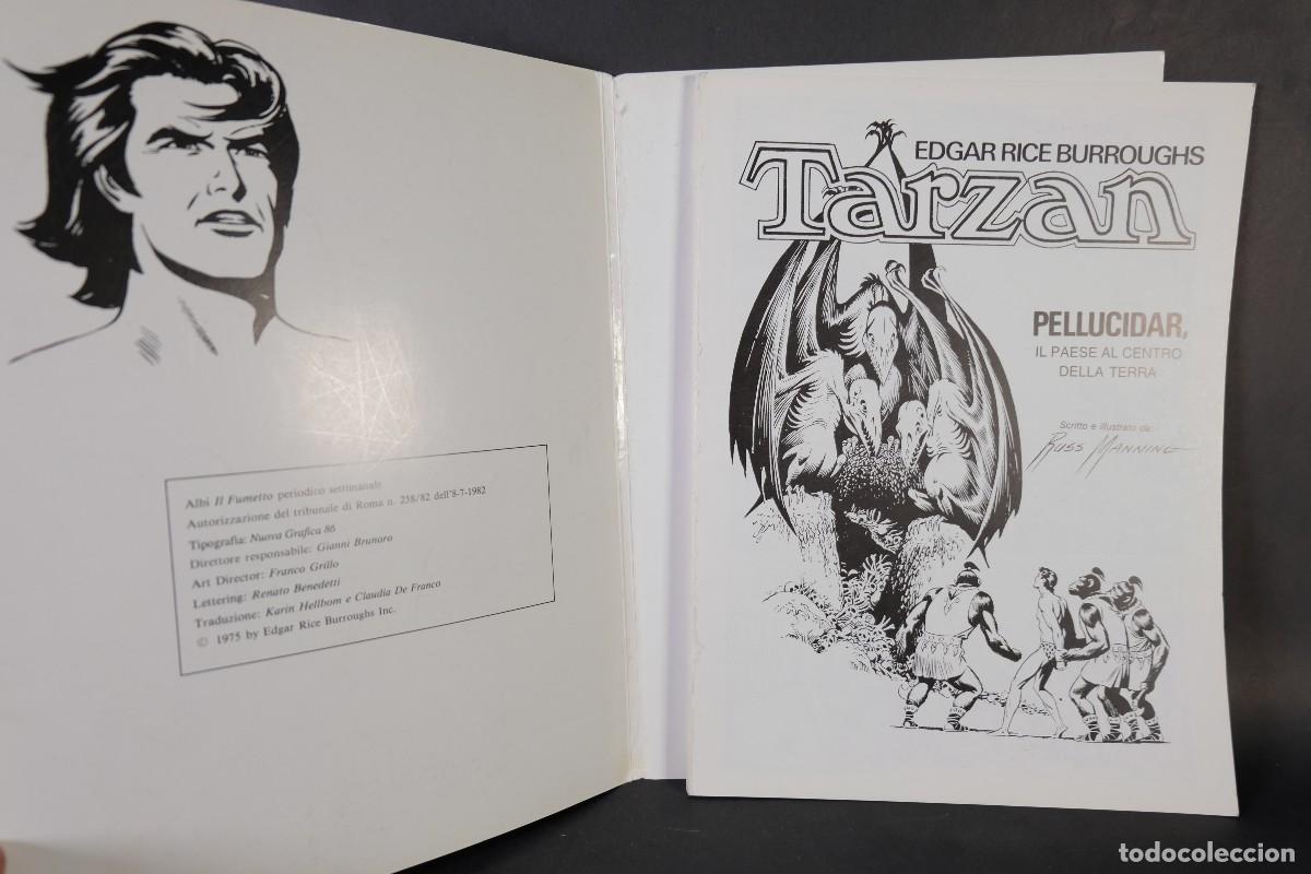 C&oacute;mics: Tarzan Pellucidar, Il paese al centro della terra - Edgar Rice Burroughs - 1982 - Foto 4