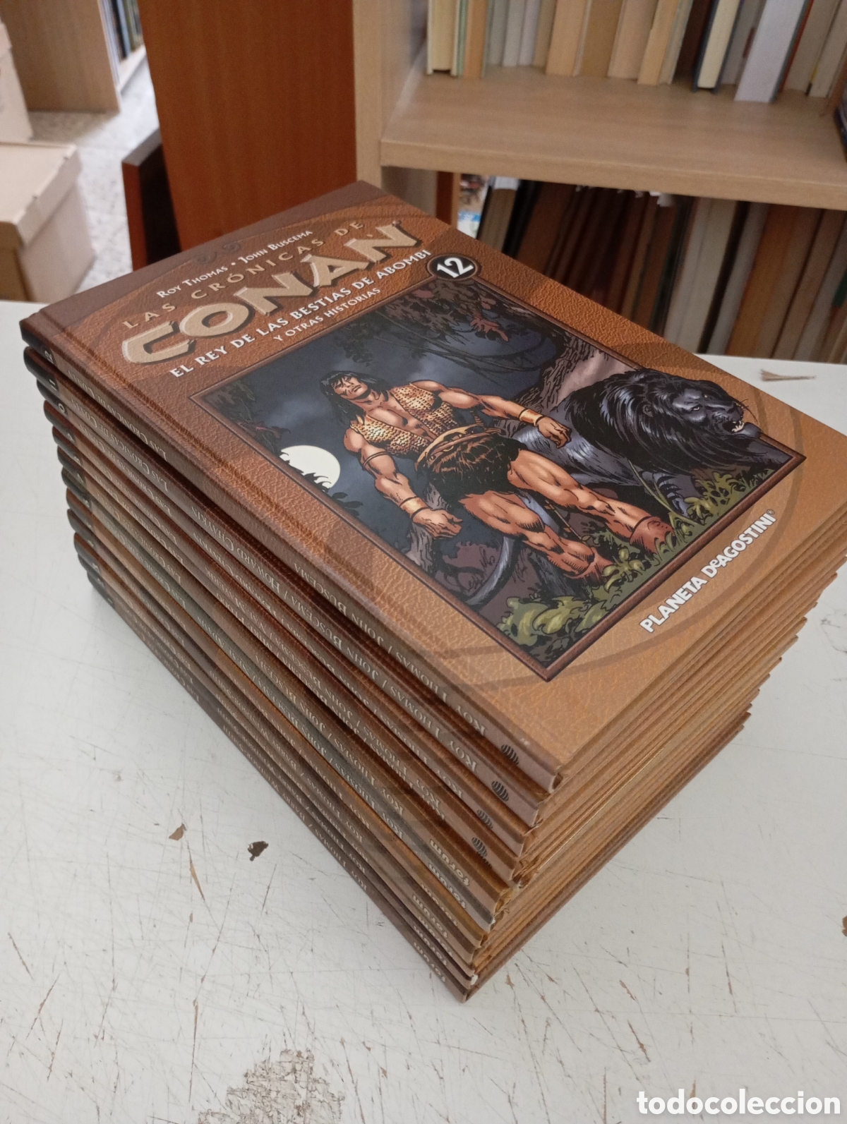 C&oacute;mics: LAS CR&Oacute;NICAS DE CONAN - TOMOS 1 AL 12 - FORUM (MBE) - Foto 1