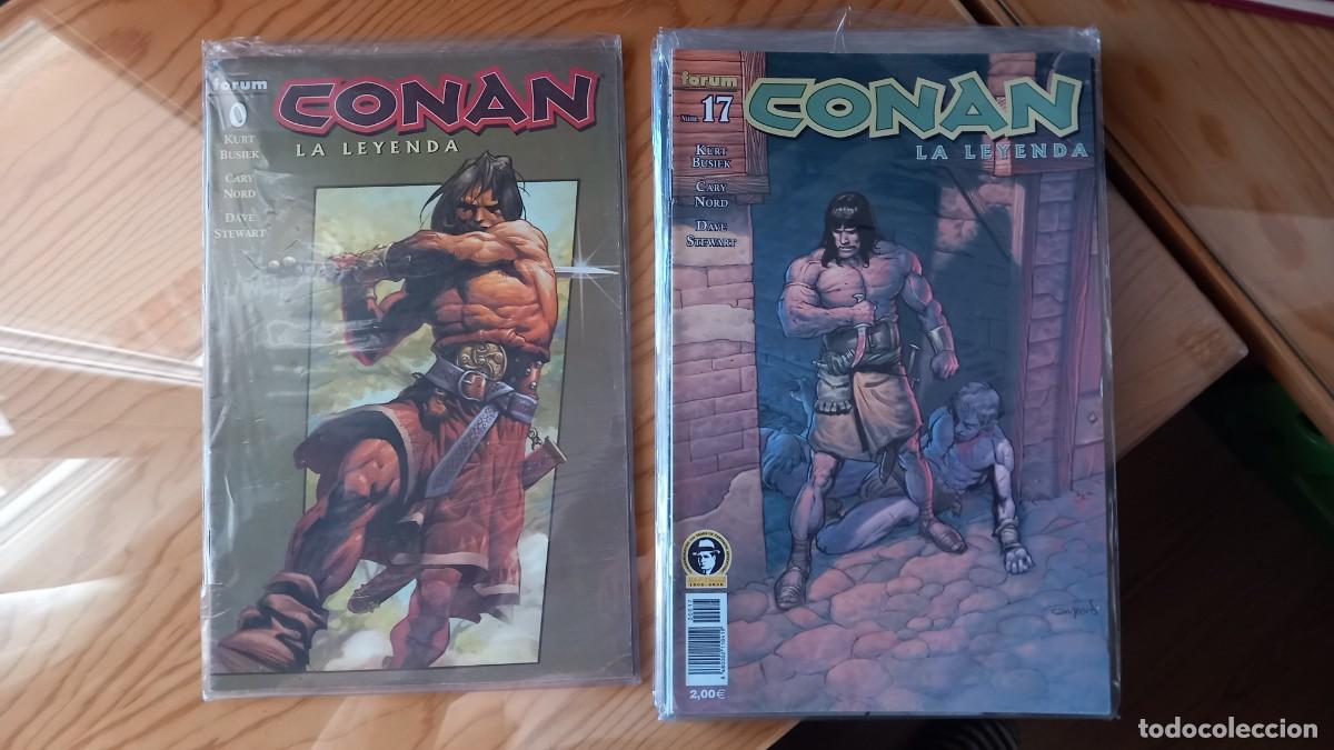 C&oacute;mics: Conan la Leyenda, grapas de 0 a 17 y de 19 a 25 - Foto 1