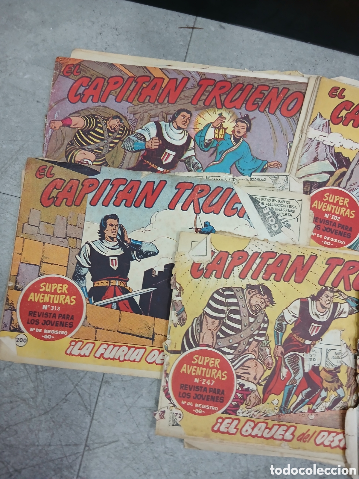 C&oacute;mics: Lote de c&oacute;mics variados El Capit&aacute;n Trueno. (L126) - Foto 2