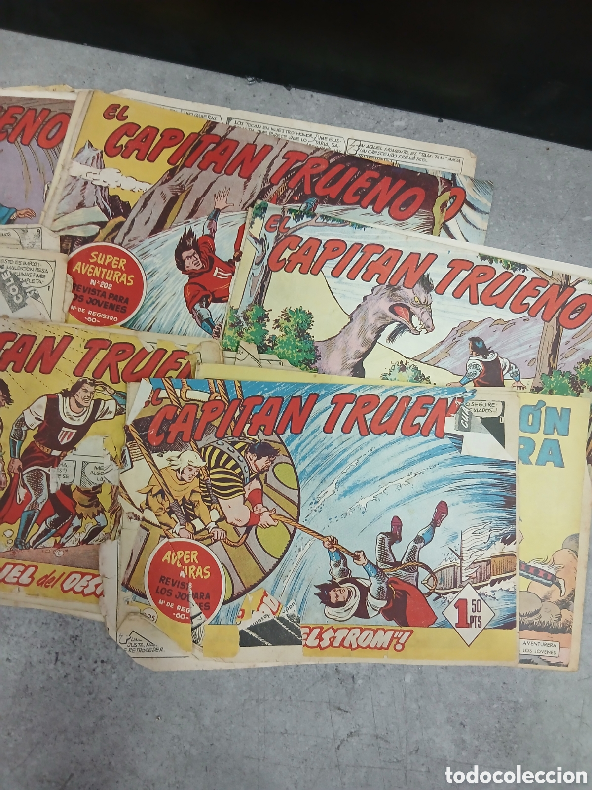 C&oacute;mics: Lote de c&oacute;mics variados El Capit&aacute;n Trueno. (L126) - Foto 3