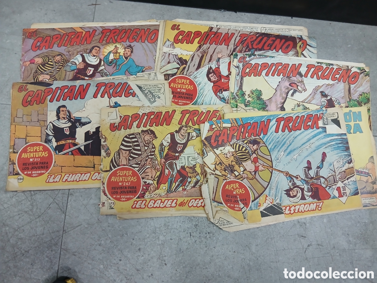 C&oacute;mics: Lote de c&oacute;mics variados El Capit&aacute;n Trueno. (L126) - Foto 1