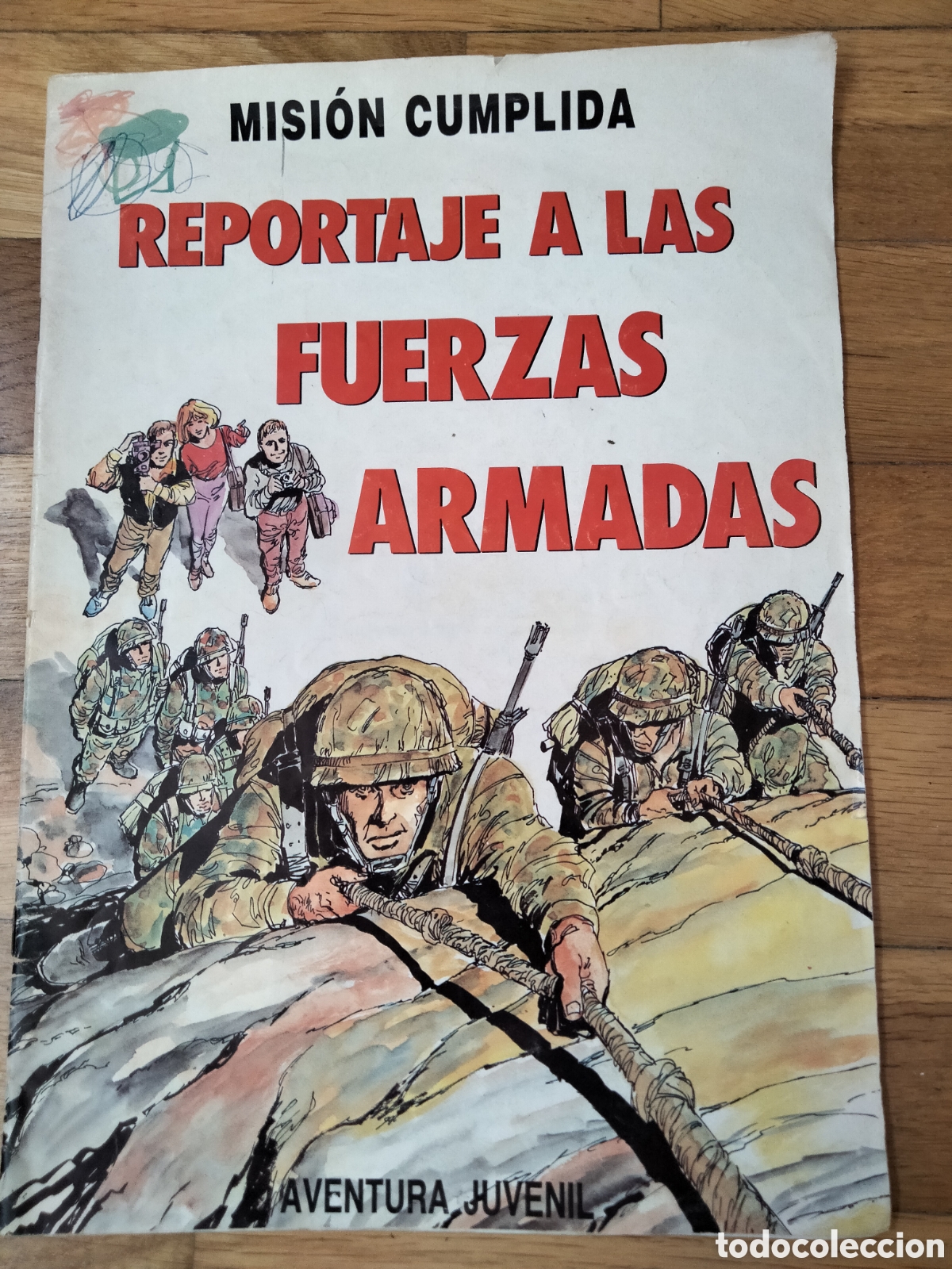 C&oacute;mics: Tebeo Mis&oacute;n Cumplida. Reportaje a las Fuerzas Armadas.
