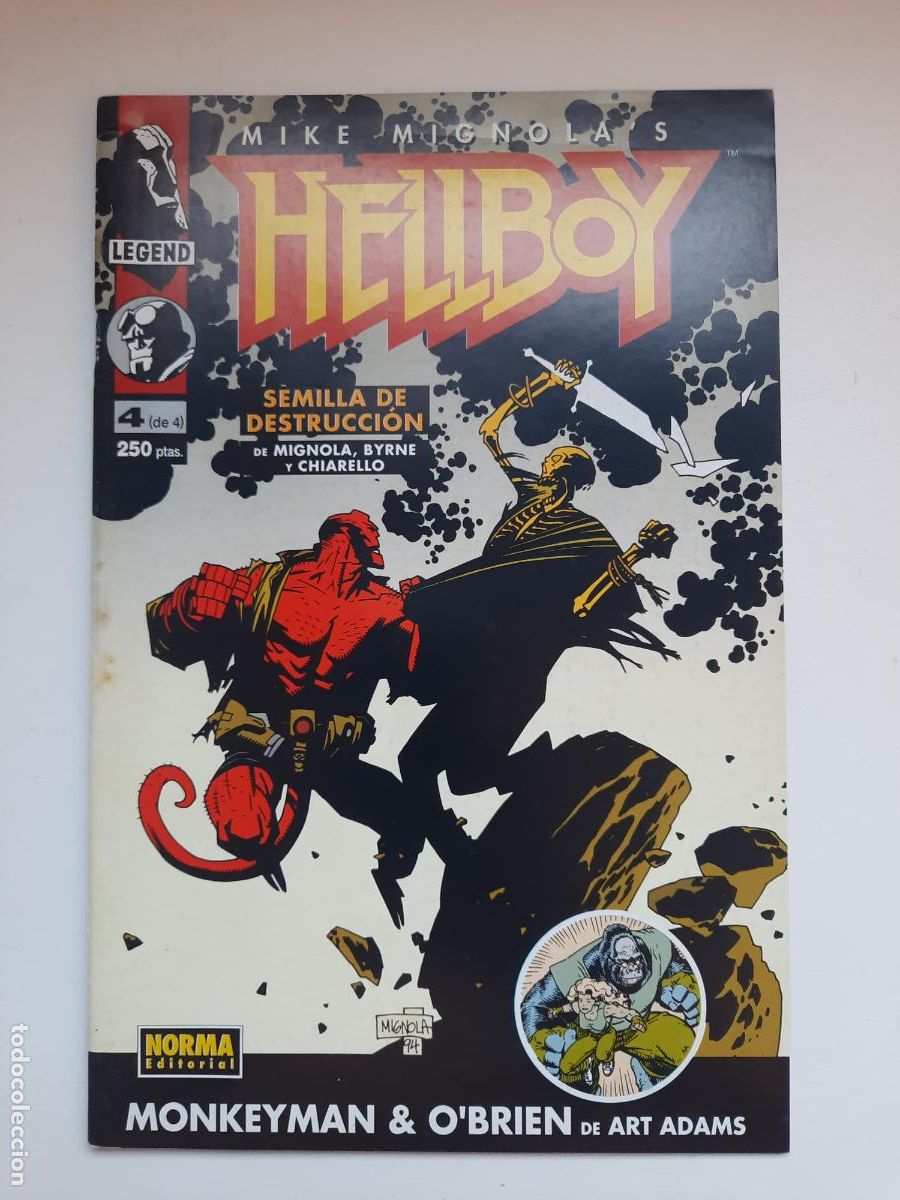 C&oacute;mics: HELLBOY -Mike Mignola - N&ordm; 1 AL 4 - ED. NORMA - Foto 2
