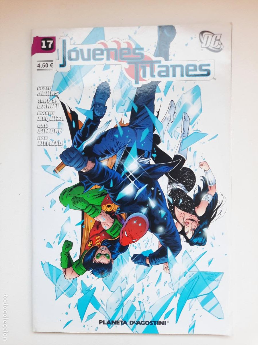 C&oacute;mics: J&Oacute;VENES TITANES N&ordm; 15,16 Y 17 - ED. DC - Foto 3