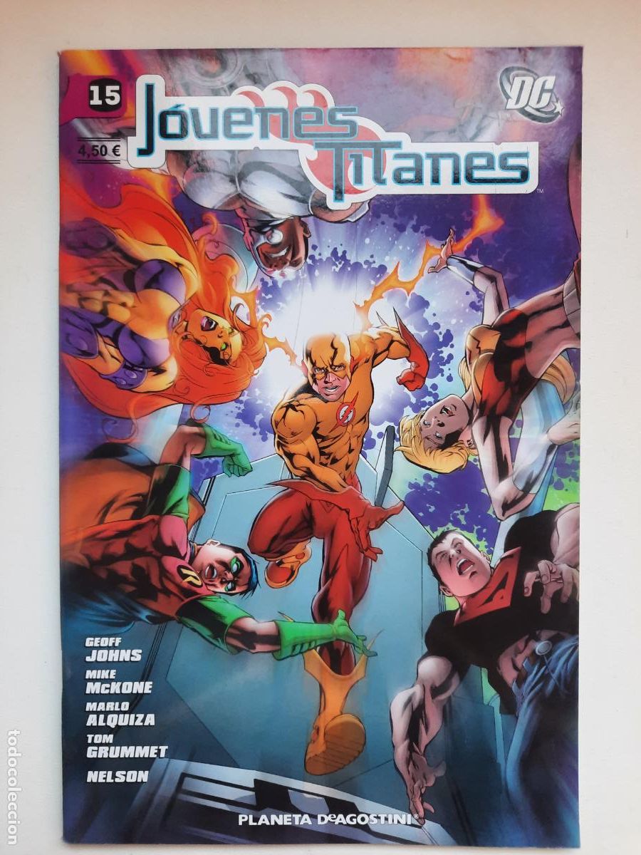 C&oacute;mics: J&Oacute;VENES TITANES N&ordm; 15,16 Y 17 - ED. DC - Foto 1