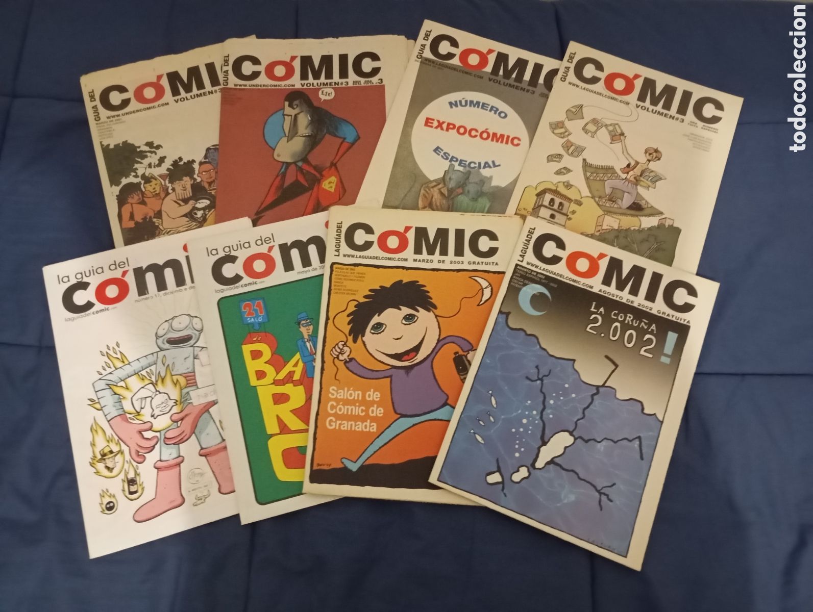C&oacute;mics: GUIA DEL C&Oacute;MIC - LOTE DE 8 EJEMPLARES - UNDERCOMIC - Foto 1