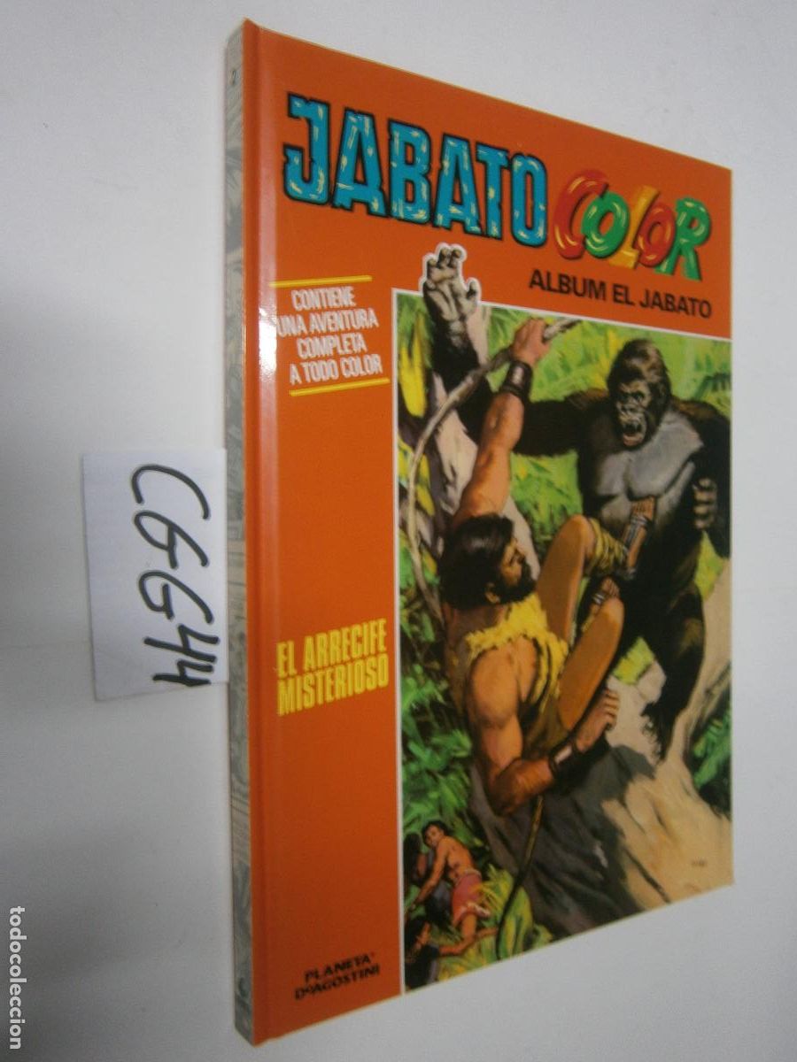 Comics: ANTIGUO COMIC JABATO COLOR - ALBUM EL JABATO - N&ordm; 2