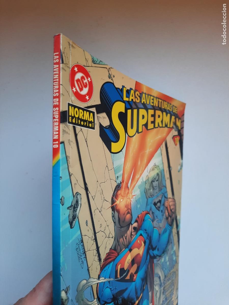 C&oacute;mics: LAS AVENTURAS DE SUPERMAN N&ordm; 10 - ED. NORMA - Foto 2