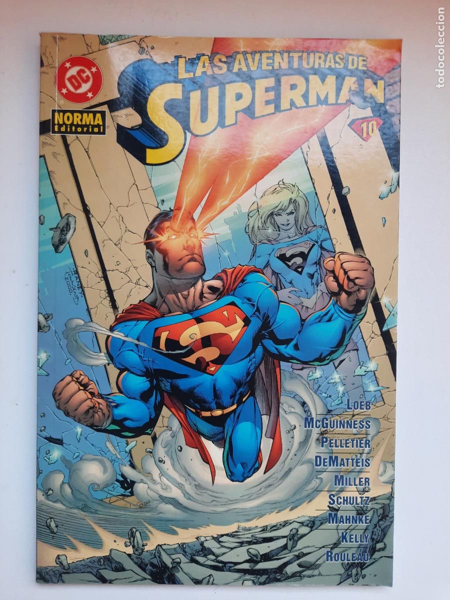 C&oacute;mics: LAS AVENTURAS DE SUPERMAN N&ordm; 10 - ED. NORMA - Foto 1