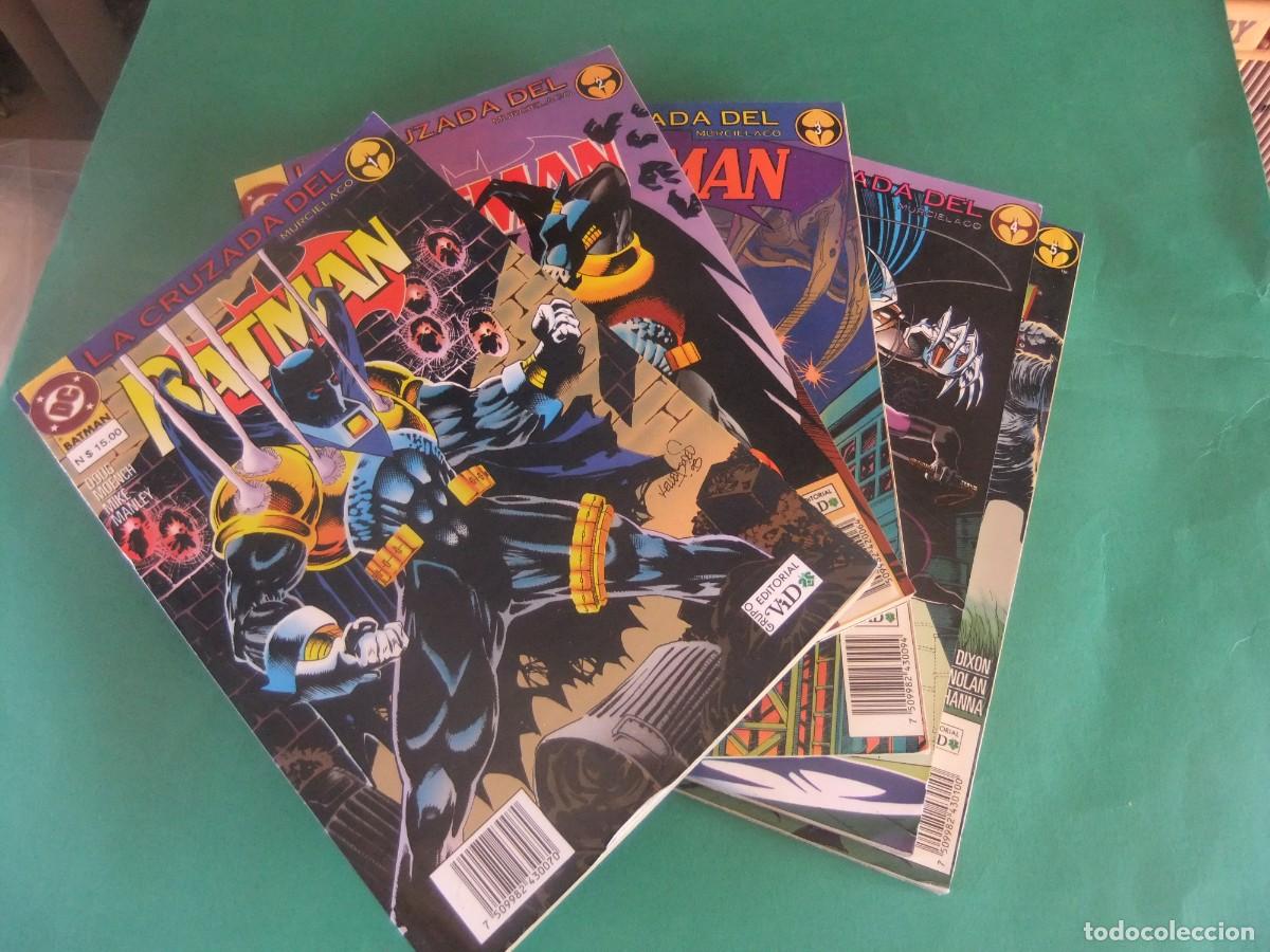 C&oacute;mics: BATMAN LA CRUZADA DEL MURCIELAGO CINCO NUMEROS EDITORIAL VID - Foto 1