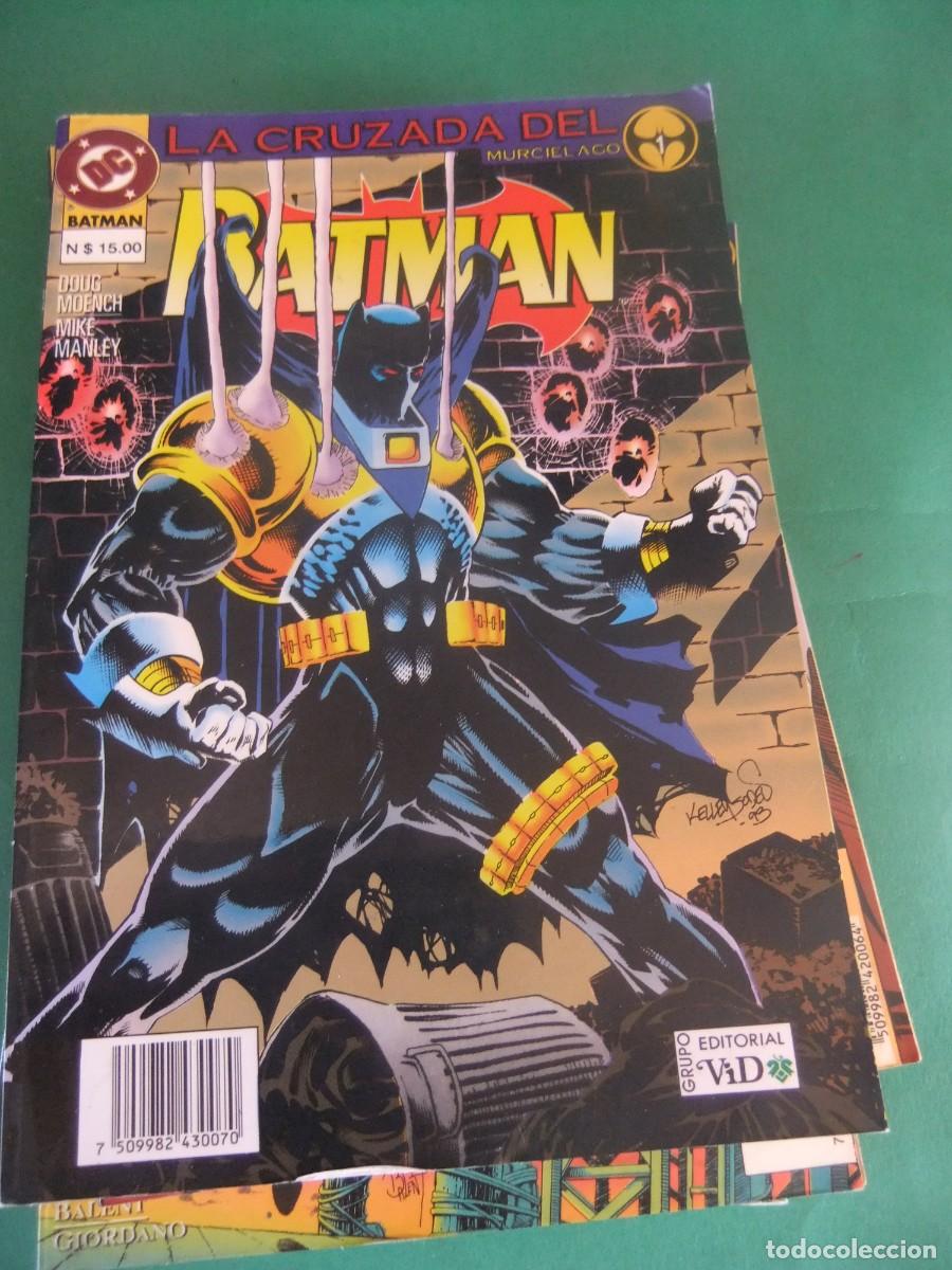 C&oacute;mics: BATMAN LA CRUZADA DEL MURCIELAGO CINCO NUMEROS EDITORIAL VID - Foto 2