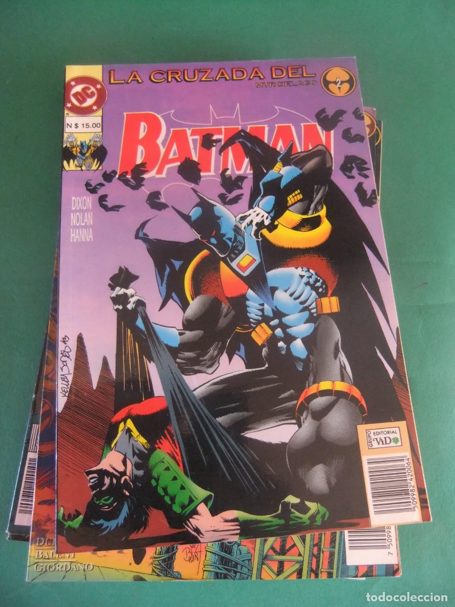 C&oacute;mics: BATMAN LA CRUZADA DEL MURCIELAGO CINCO NUMEROS EDITORIAL VID - Foto 3