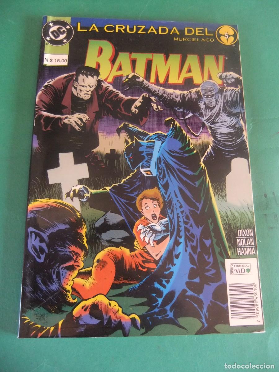 C&oacute;mics: BATMAN LA CRUZADA DEL MURCIELAGO CINCO NUMEROS EDITORIAL VID - Foto 6