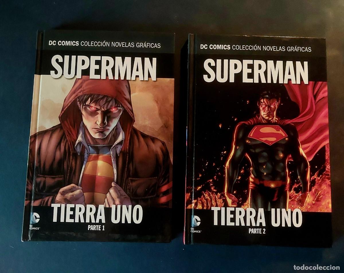 C&oacute;mics: Superman Tierra Parte 1 y Parte 2 DC Comics 2016 Tapa Dura - Foto 1