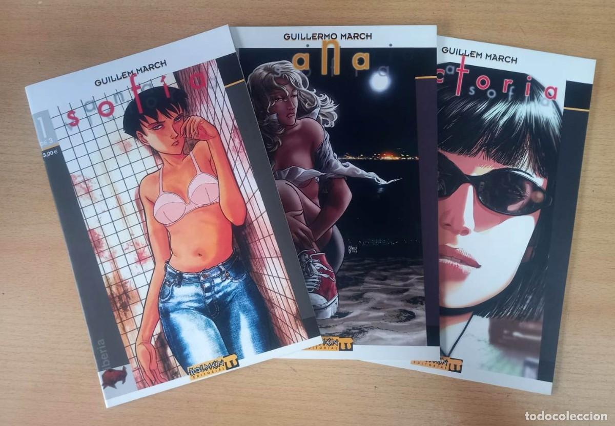 C&oacute;mics: SOF&Iacute;A / ANA / VICTORIA - DOLMEN / COLECCI&Oacute;N COMPLETA (3 N&Uacute;MEROS) - Foto 1