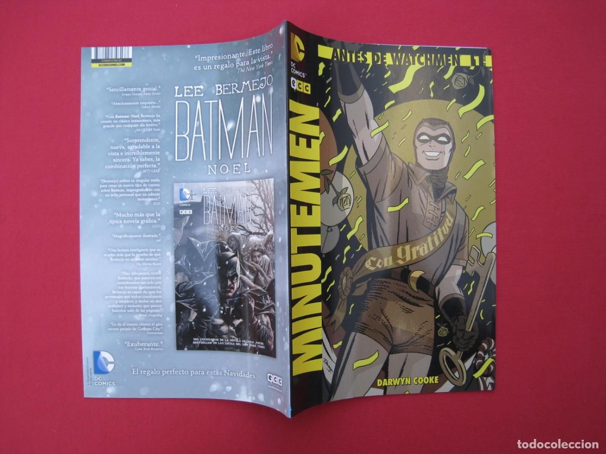 C&oacute;mics: ANTES DE WATCHMEN - MINUTEMEN - N&ordm; 1 DE 6 - DC COMICS - ECC. - Foto 2