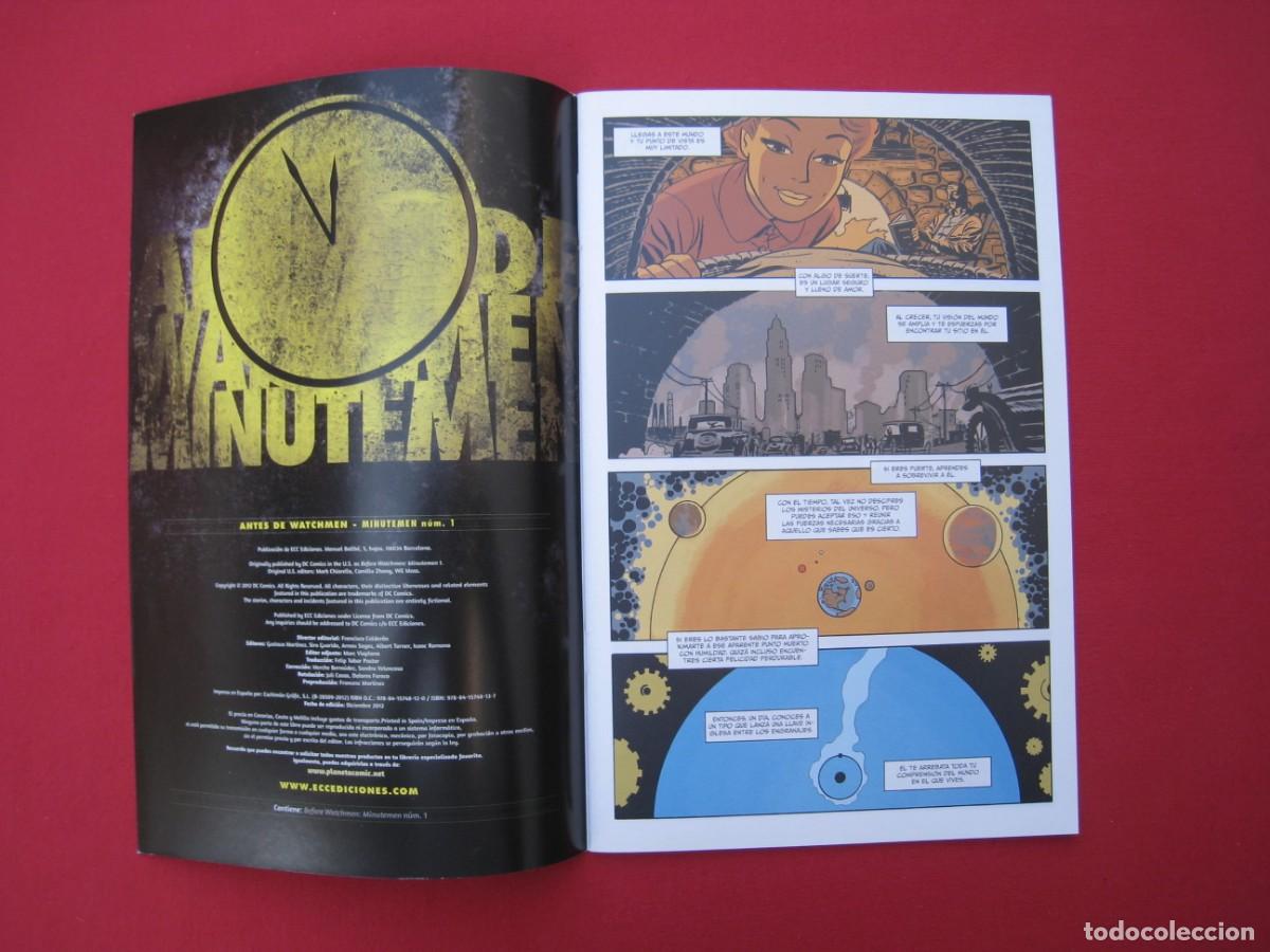 C&oacute;mics: ANTES DE WATCHMEN - MINUTEMEN - N&ordm; 1 DE 6 - DC COMICS - ECC. - Foto 6