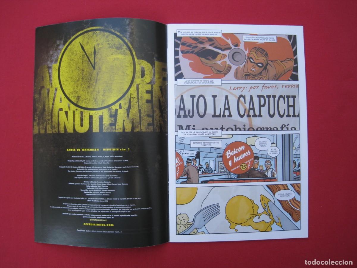 C&oacute;mics: ANTES DE WATCHMEN - MINUTEMEN - N&ordm; 2 DE 6 - DC COMICS - ECC. - Foto 6