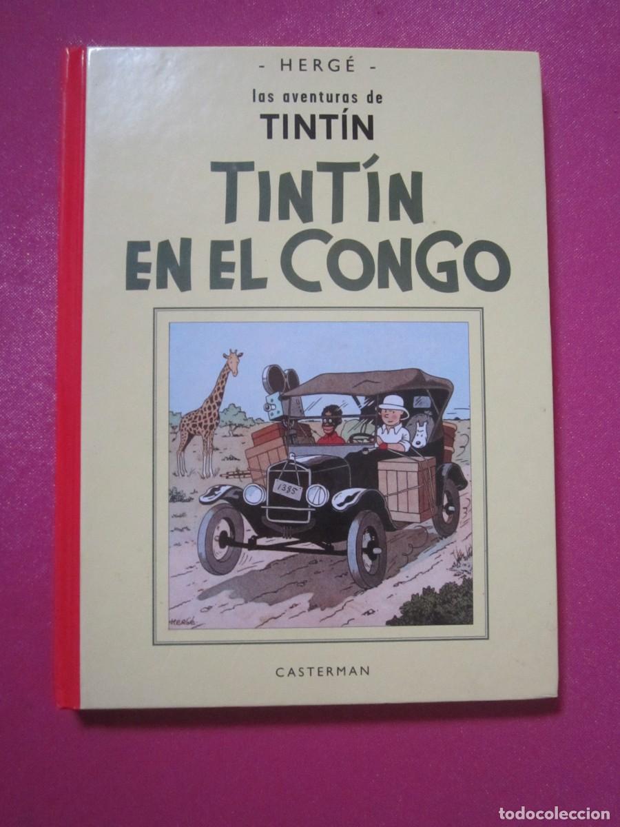 C&oacute;mics: TINT&Iacute;N. EN EL CONGO . CASTERMAN EN BLANCO Y NEGRO NUEVO SIN ABRIR - Foto 1