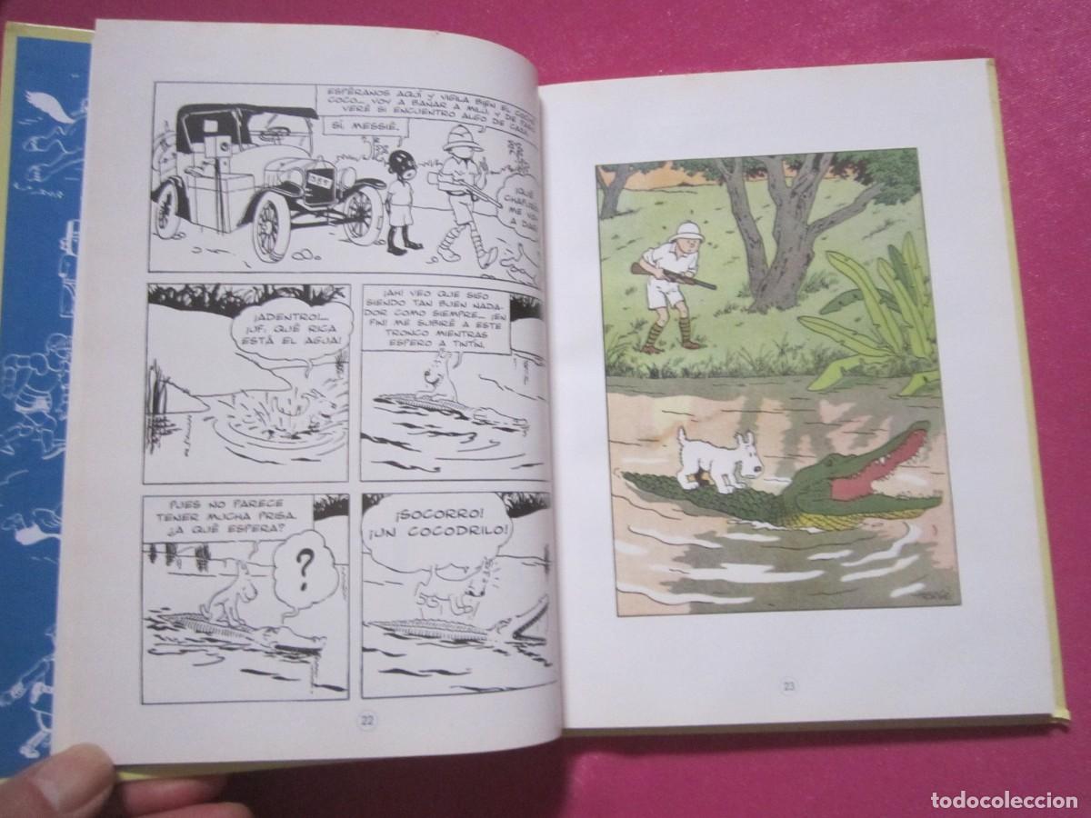 C&oacute;mics: TINT&Iacute;N. EN EL CONGO . CASTERMAN EN BLANCO Y NEGRO NUEVO SIN ABRIR - Foto 3