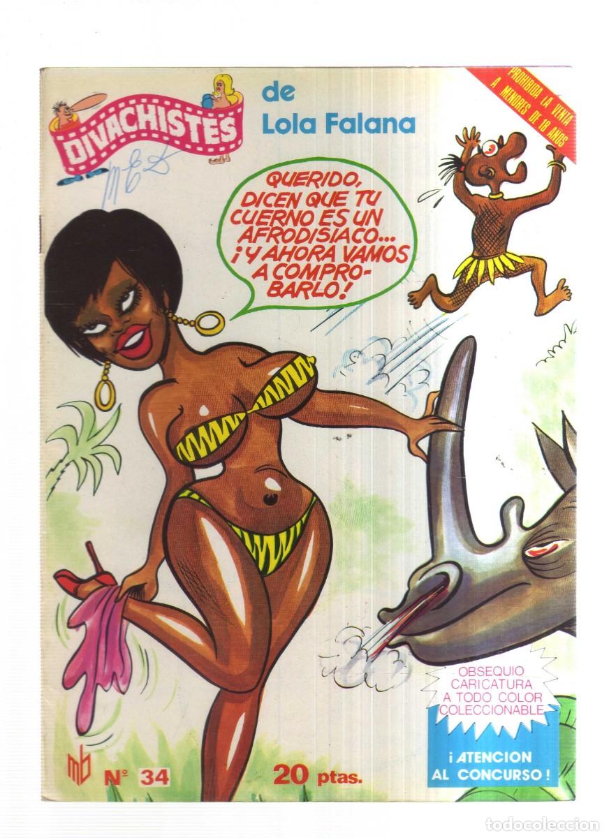 C&oacute;mics: DIVACHISTES DE LOLA FALANA N,34 - Foto 1