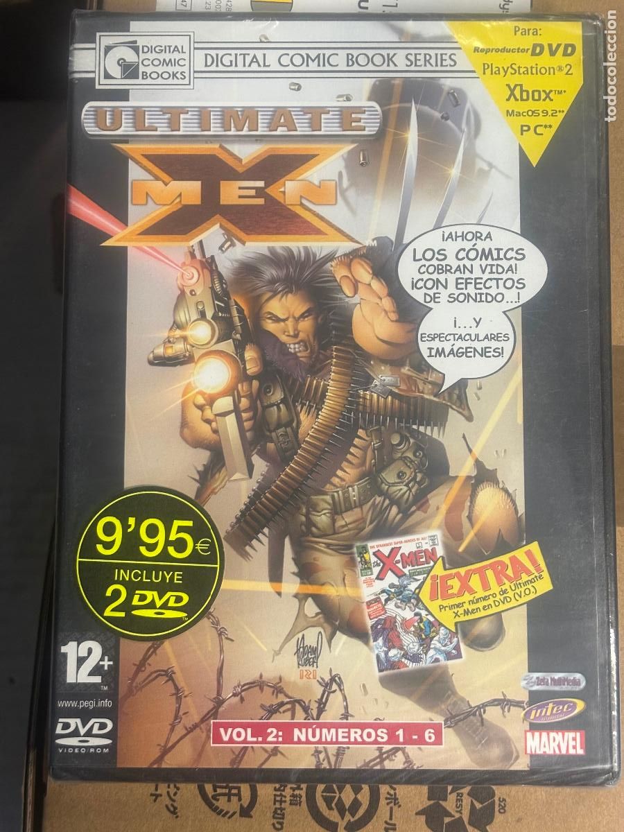 C&oacute;mics: ULTIMATE X-MEN VOL 2 DIGITAL COMIC BOOKS. INTEC INTERACTIVE, NUEVO Y PRECINTADO, 2.003 - Foto 1