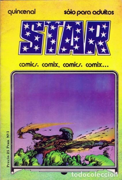Comics: STAR-PRODUCCIONES EDITORIALES- N&ordm; 1 -DRUILLET-ROMEU-ALFONS L&Oacute;PEZ-1974-BUENO-ESCASO-VEA-LEA-0958