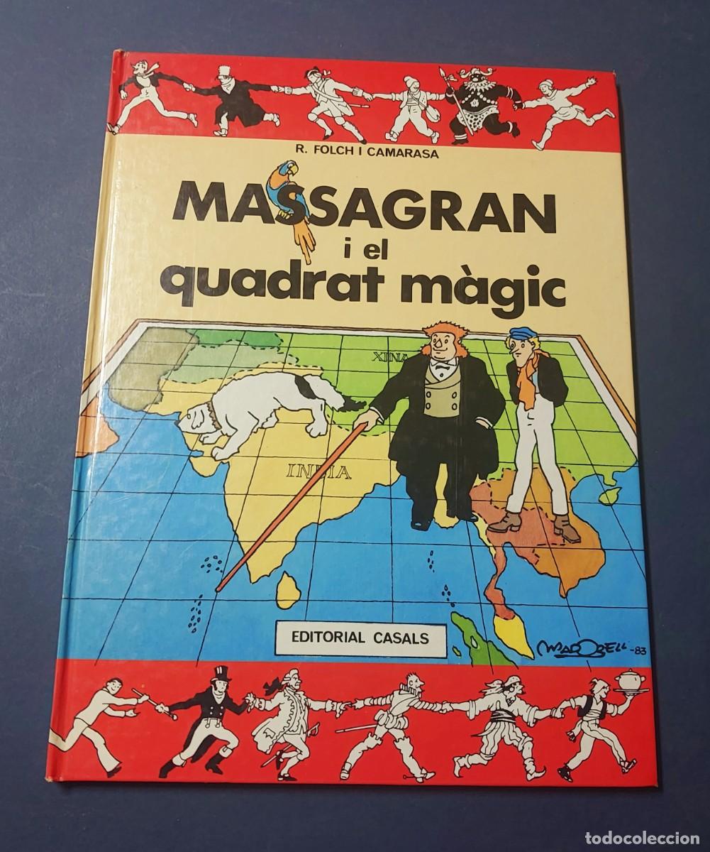 C&oacute;mics: Massagran i El Quadrat M&agrave;gic Editorial Casals 1&ordf; Edici&oacute; 1983 - Foto 1