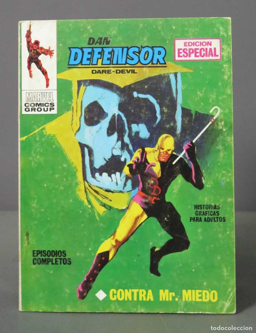 C&oacute;mics: DAN DEFENSOR 3 CONTRA MR MIEDO. VERTICE. MARVEL - Foto 1