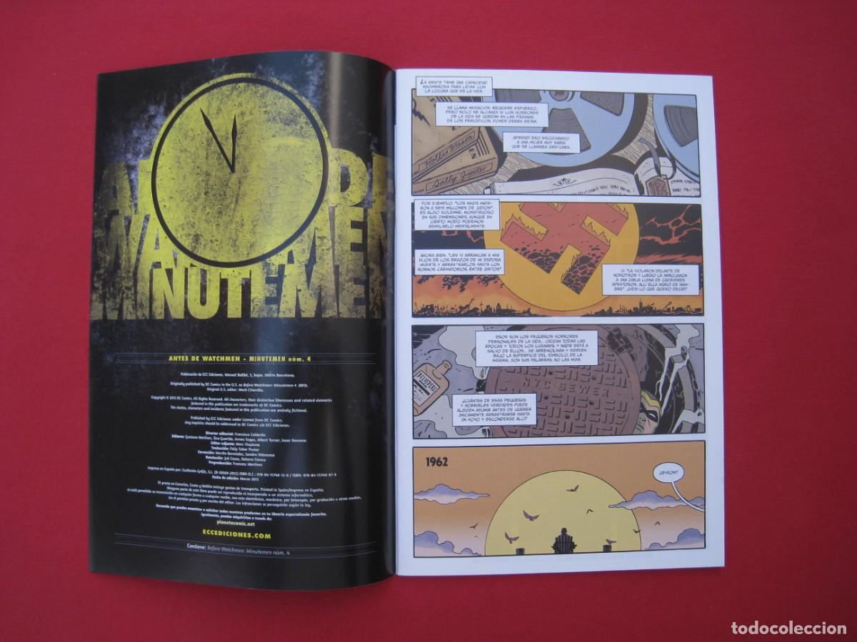 C&oacute;mics: ANTES DE WATCHMEN - MINUTEMEN - N&ordm; 4 DE 6 - DC COMICS - ECC. - Foto 6