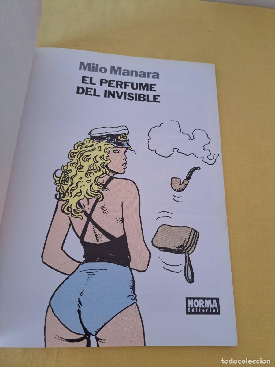C&oacute;mics: MILO MANARA - EL PERFUME DEL INVISIBLE - NORMA EDITORIAL 1992 - Foto 3