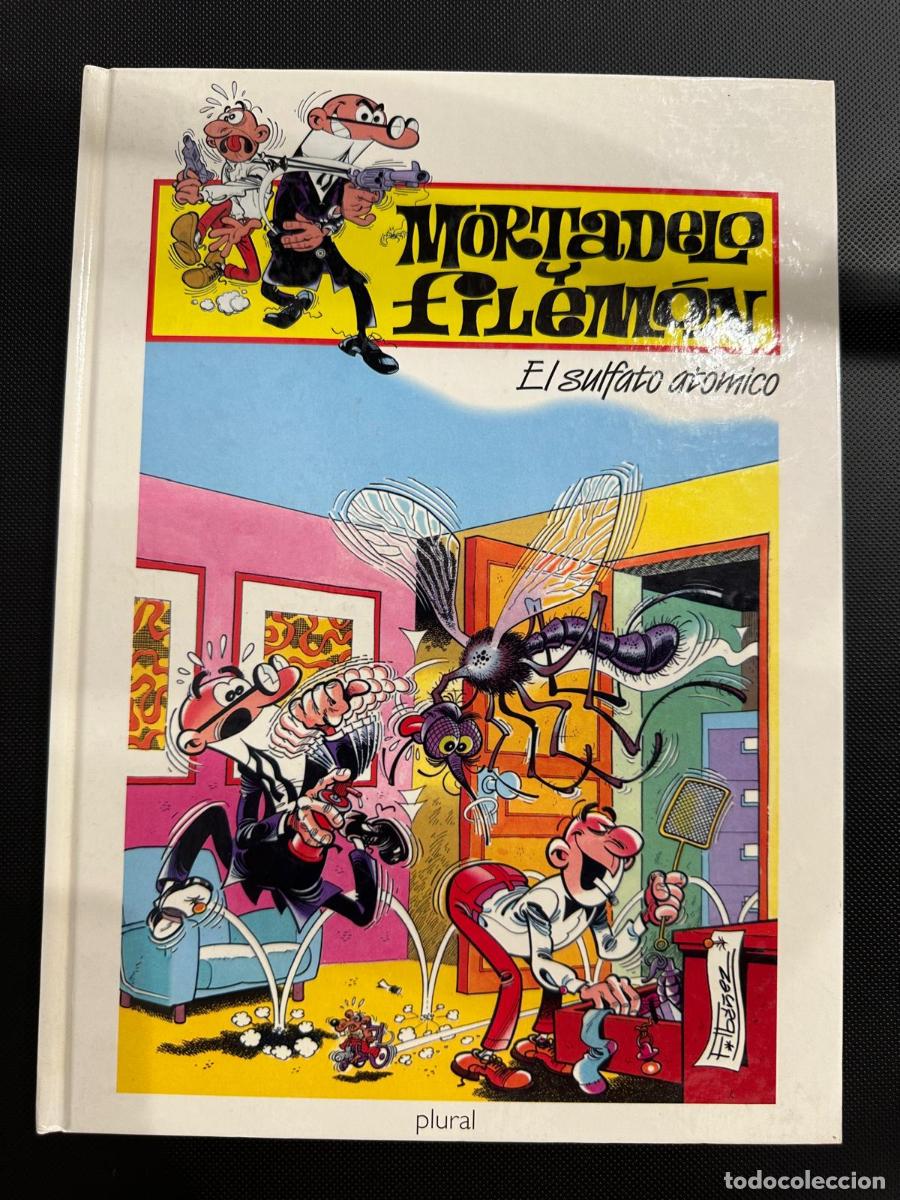 C&oacute;mics: MORTADELO Y FILEM&Oacute;N EL SULFATO AT&Oacute;MICO - TOMO &Uacute;NICO - PLURAL - Foto 1