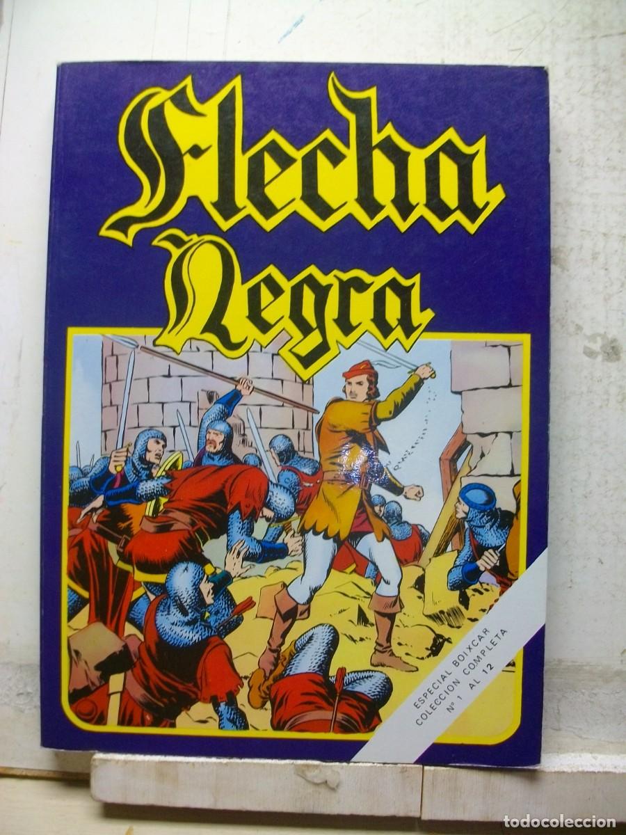 Comics: Flecha Negra serie la historieta COMPLETA DEL 1 AL 12 de Boixcar