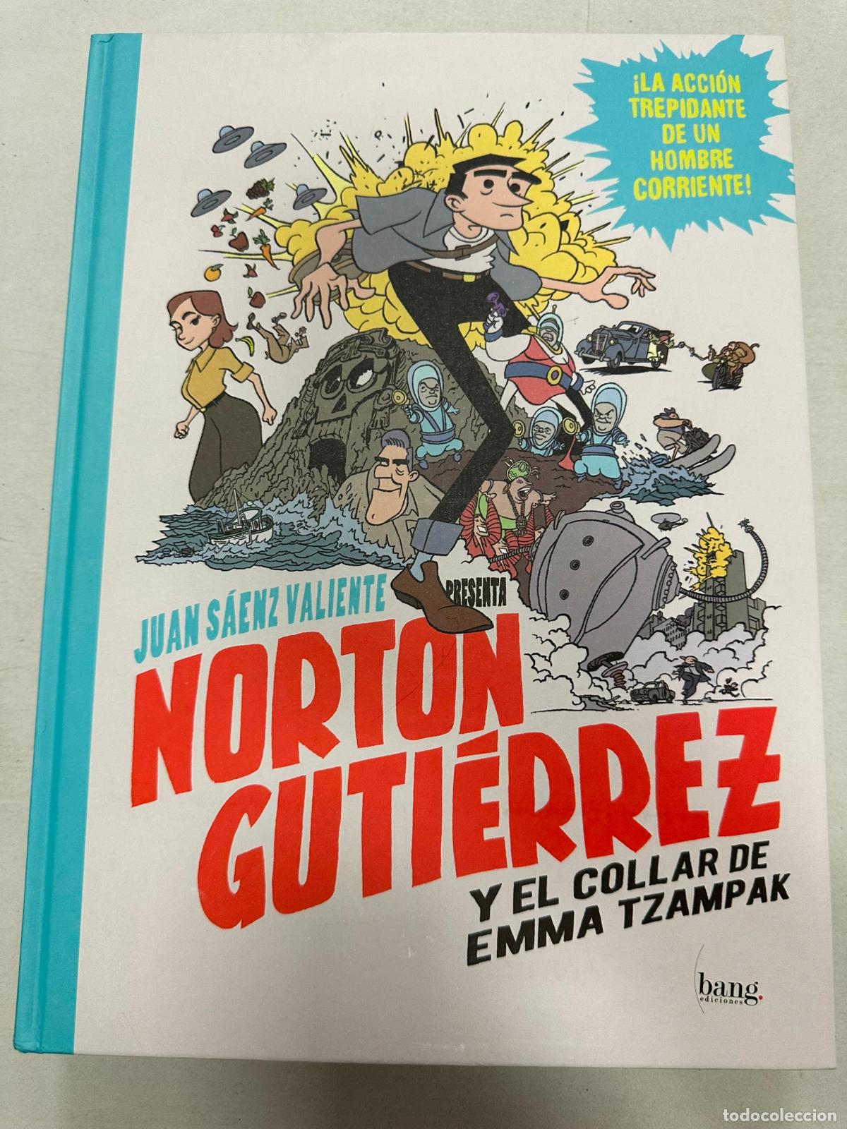 C&oacute;mics: NORTON GUTIERREZ Y EL COLLAR DE EMMA TZAMPAK - SAENZ VALIENTE,JUAN - Foto 1